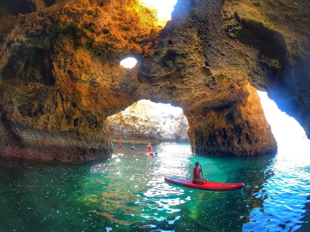 SUP Lagos with Enormous Caves